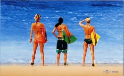 (3)小型四折り表面